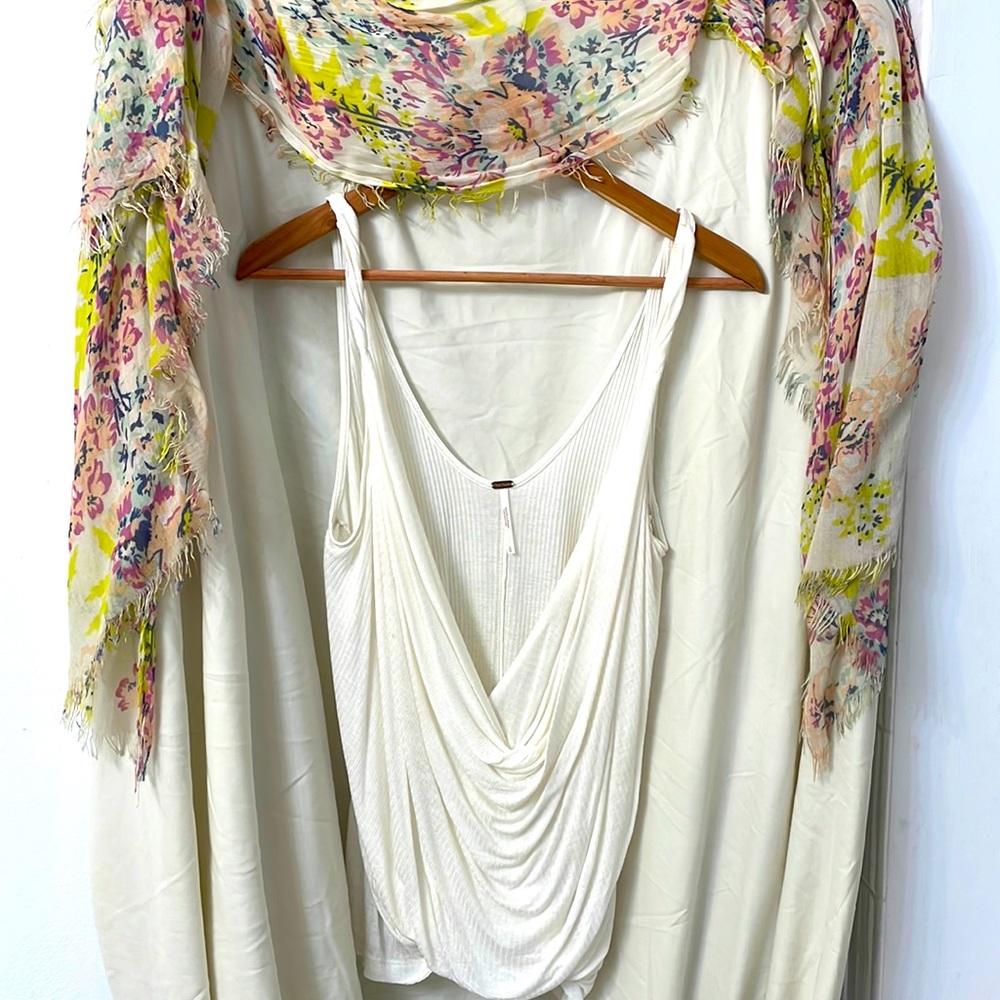 Free people small white tank